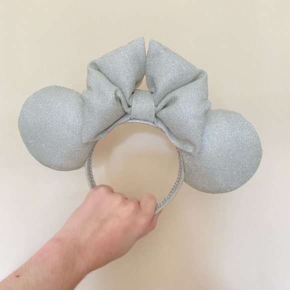 Silver Minnie Ears - Picture 2 of 7